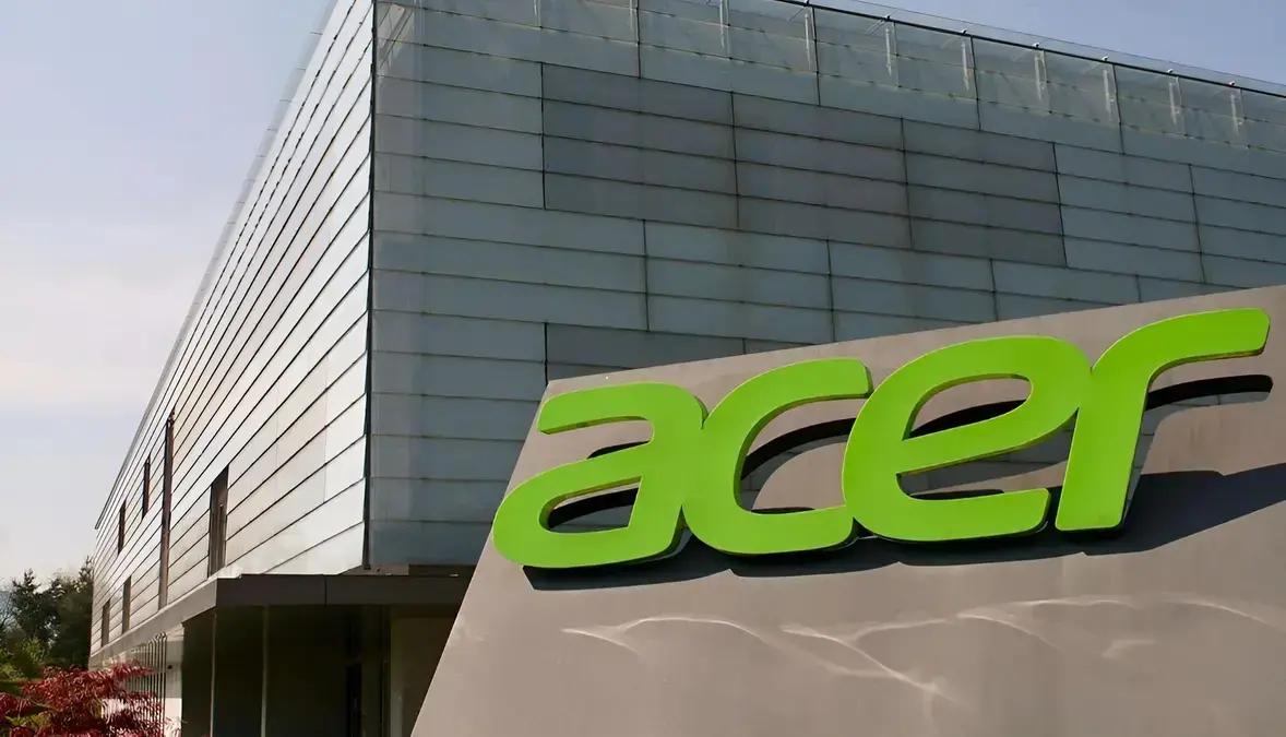 Aumento de preços da Acer