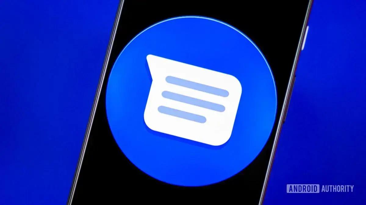 Compartilhamento no Google Messages