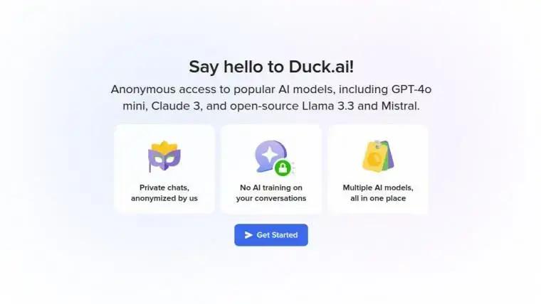 Duck AI e privacidade