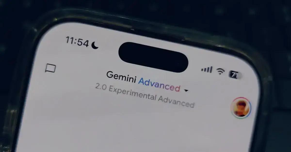 Gemini 2.0 atualização