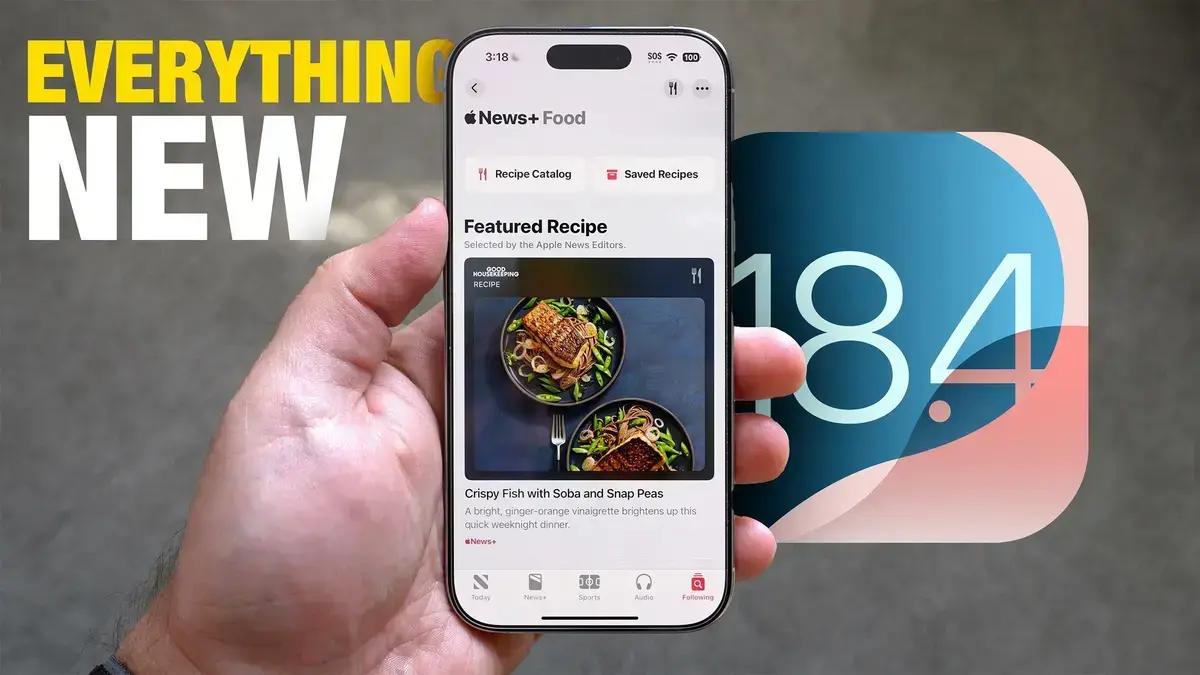 Novidades do iOS 18.4