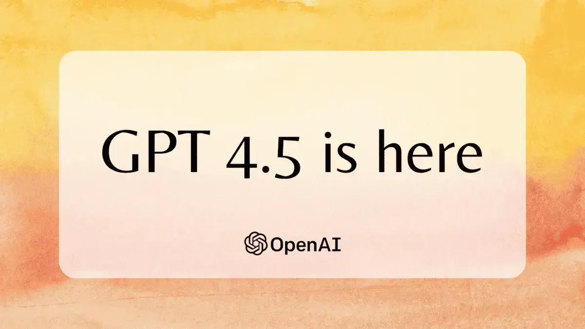 OpenAI lança GPT-4.5