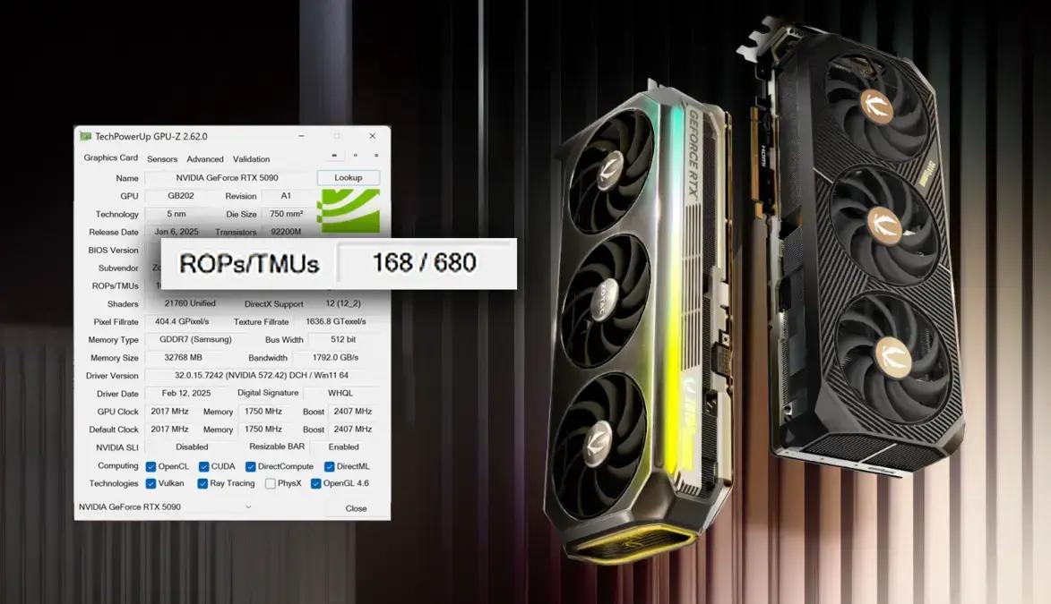 RTX 5090 da ZOTAC