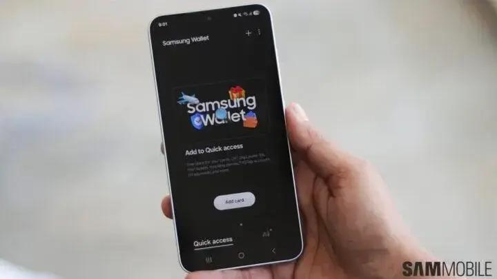 Samsung Wallet Tap & Pay