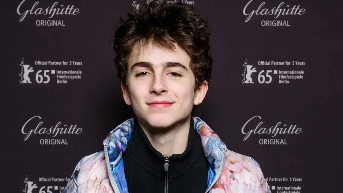 Timothée Chalamet na Berlinale