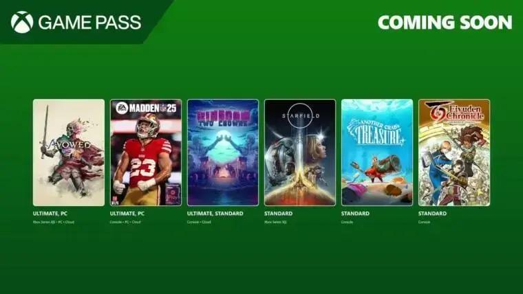 Xbox Game Pass fevereiro