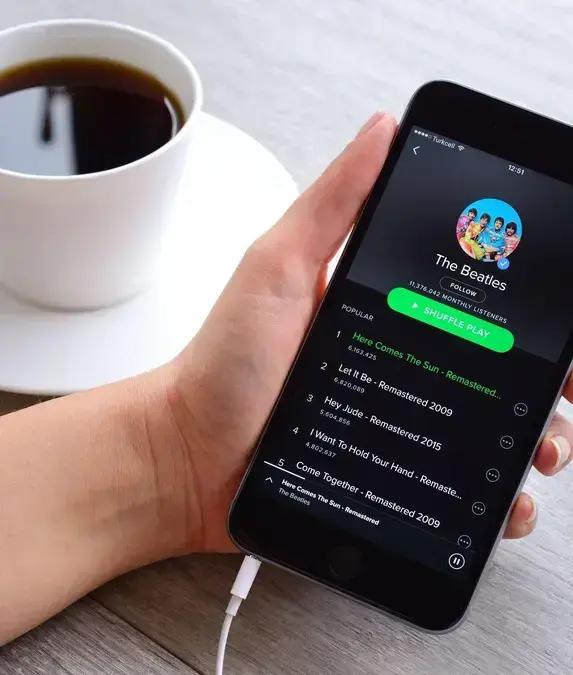 Anúncios no Spotify Premium