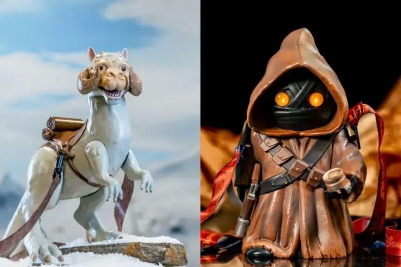 Baldes de pipoca de *Star Wars*