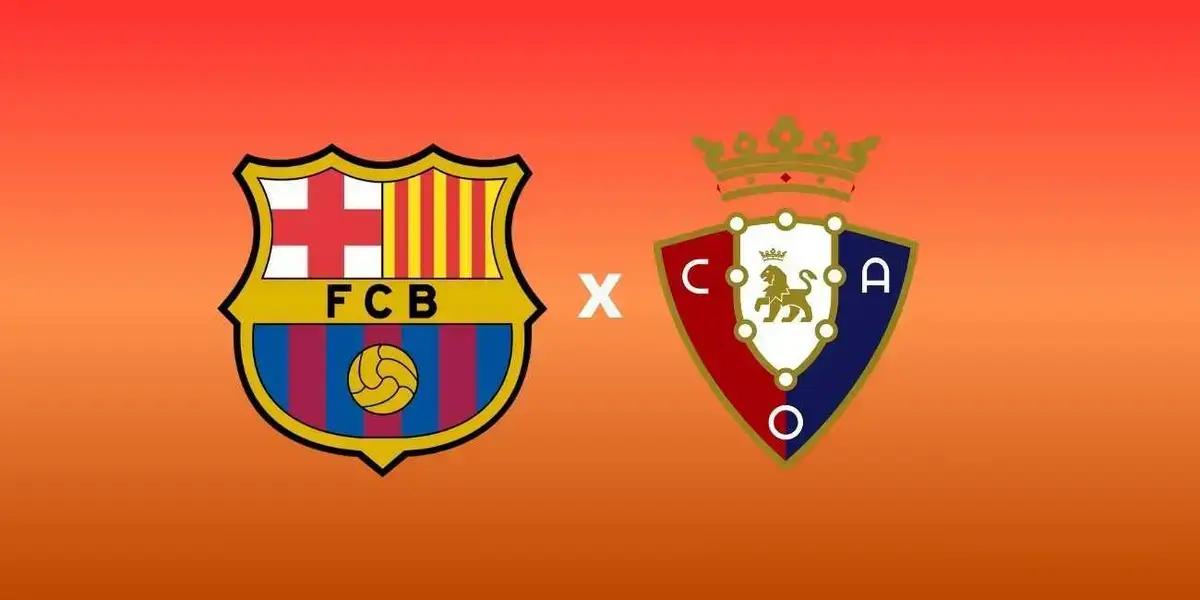 Barcelona x Osasuna ao vivo