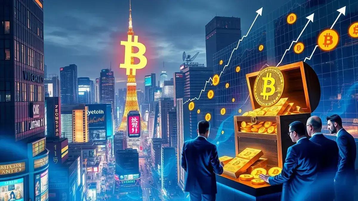 Compra de Bitcoin corporativa japonesa