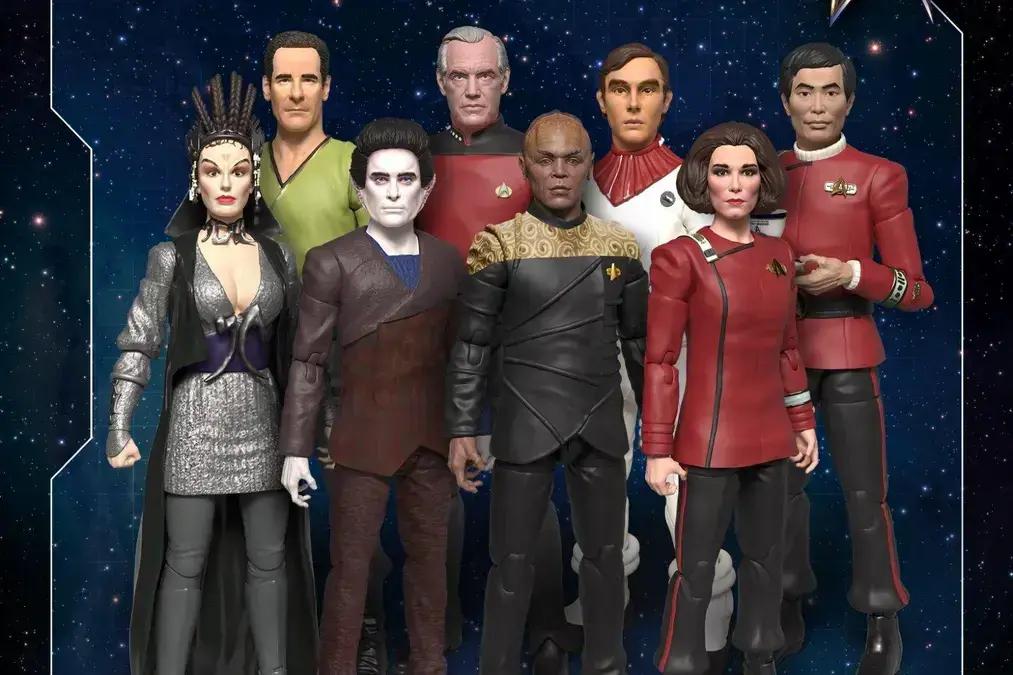 Descubra as Novas Figuras de Star Trek da Nacelle com Acessórios Exclusivos