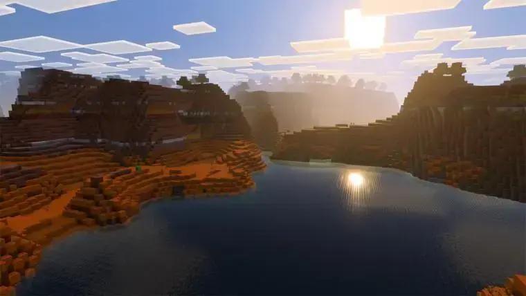 Minecraft com Vibrant Visuals