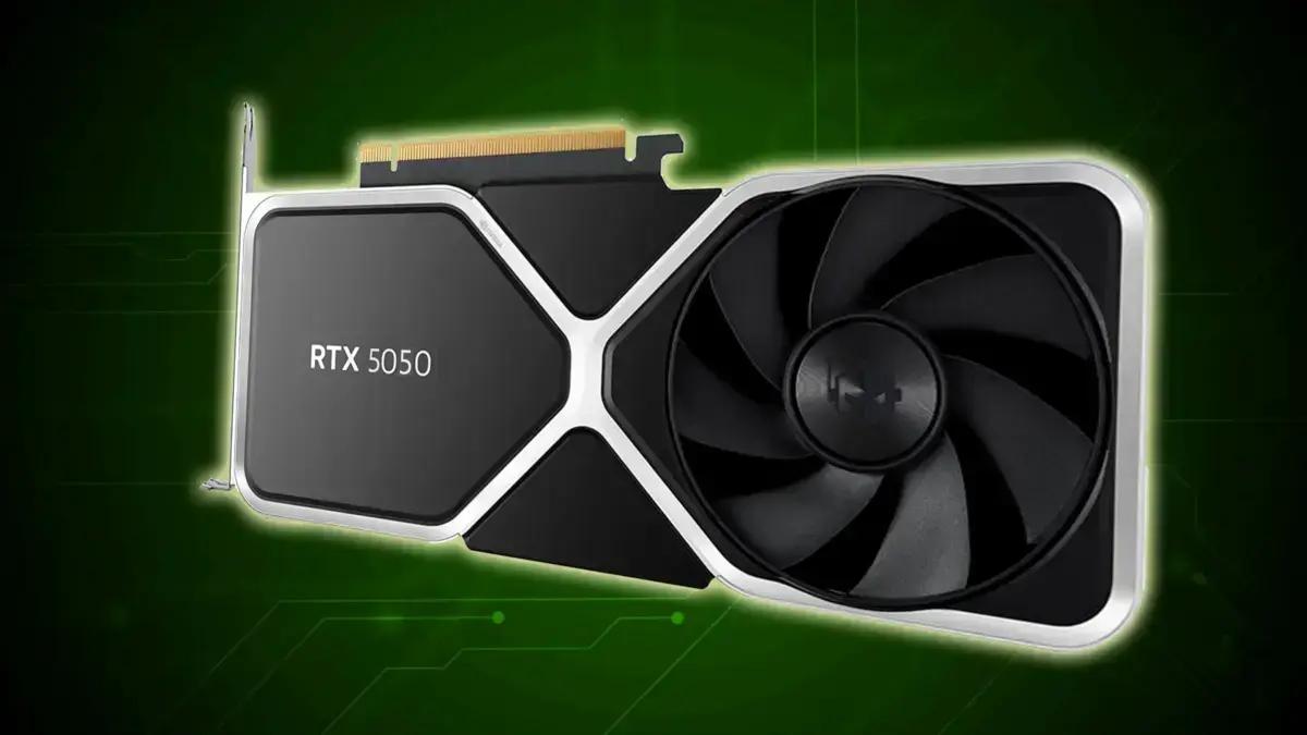 RTX 5050 com GDDR6