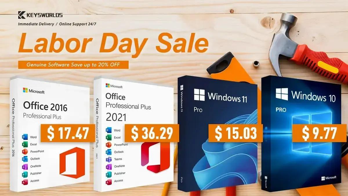 Descontos Imperdíveis na Labor Day Software Sale com Microsoft Office 2021 Pro