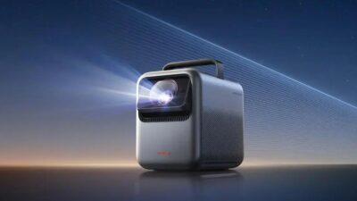 Projetor Nebula X1 da Anker: Cinema ao Ar Livre com Som Imersivo