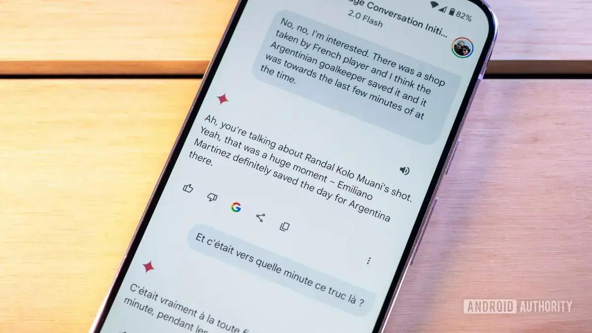 Google aprimora compartilhamento de textos no Gemini com nova função
