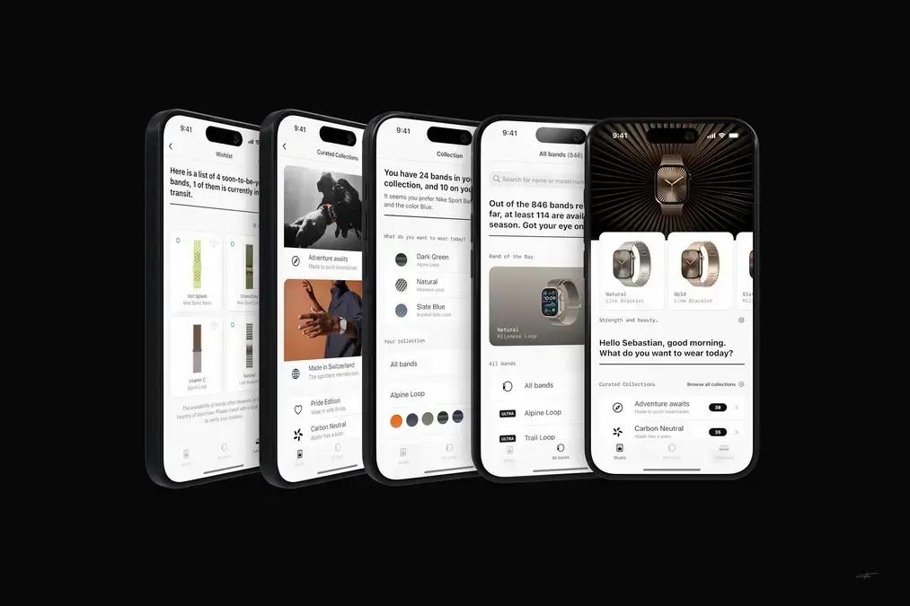 Aplicativo para gerenciar pulseiras do Apple Watch recebe grande atualização