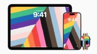 Apple lança nova coleção de pulseiras e papéis de parede para o Mês do Orgulho 2025