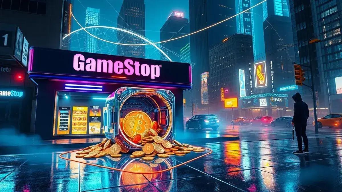 GameStop adquire 4.710 bitcoins em nova estratégia de diversificação