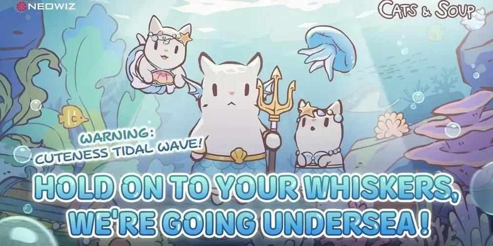 Cats & Soup Recebe Atualização Náutica Temática de Verão