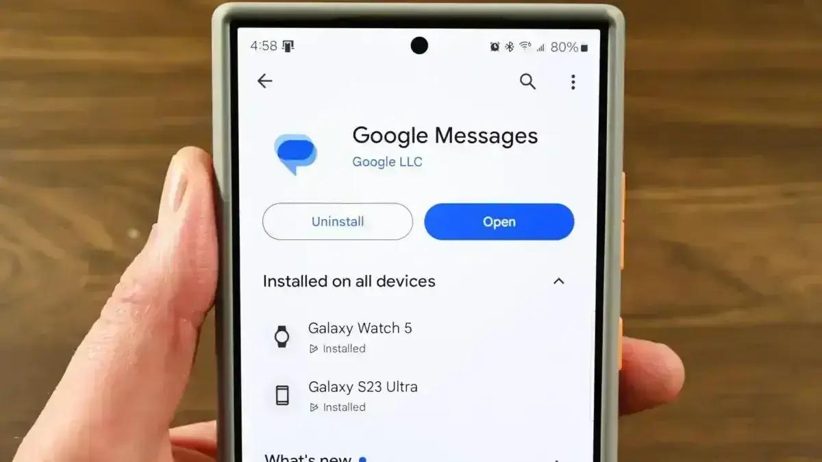 Google Messages agora mostra quais contatos usam RCS