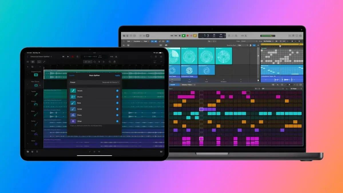 Apple atualiza Logic Pro para Mac e iPad com novos recursos