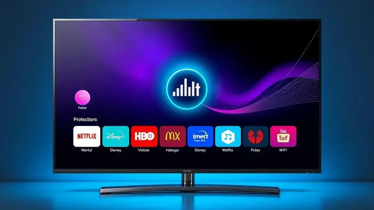 Como atualizar aplicativos de streaming na sua smart TV