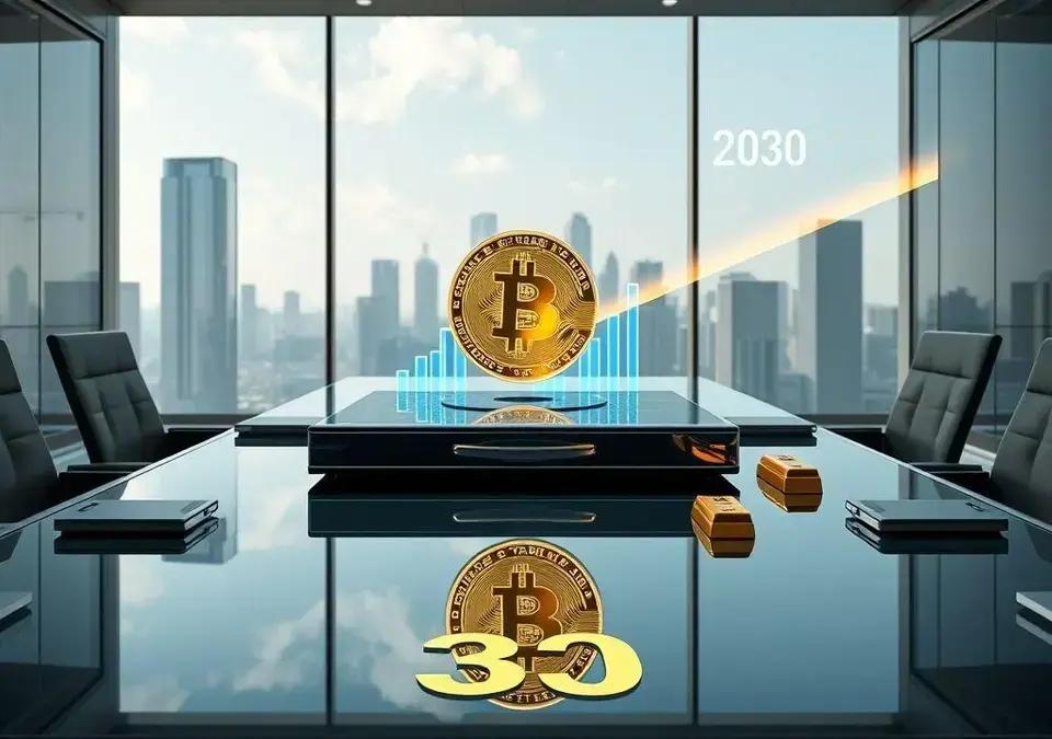 Empresas Podem Investir US$330 Bilhões em Bitcoin até 2030, Afirma Bernstein