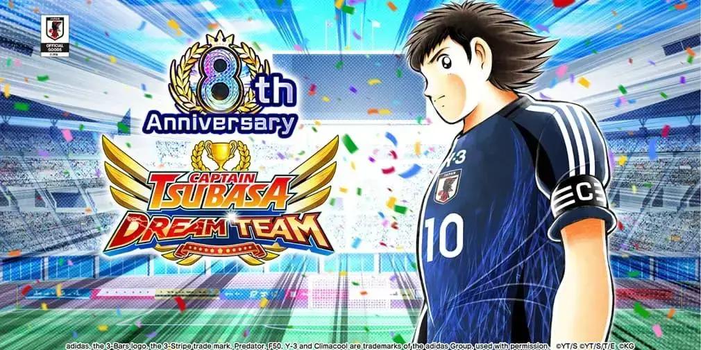 Captain Tsubasa: Dream Team comemora oito anos com novidades para os fãs
