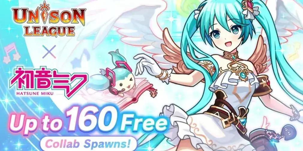 Unison League anuncia parceria com Hatsune Miku e outros ídolos Vocaloid