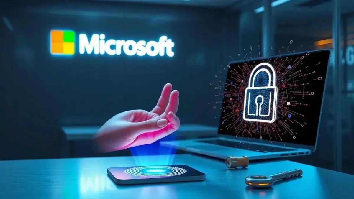 Microsoft Adoção de Autenticação Sem Senha em Produtos