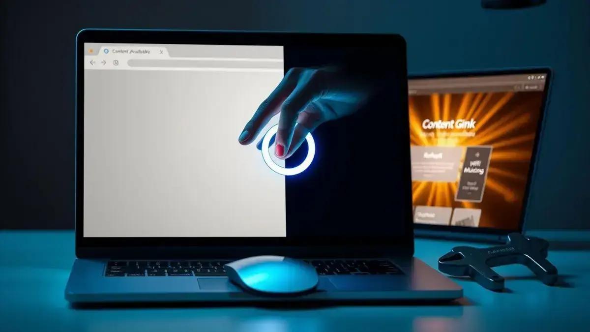 Como corrigir o erro 'Conteúdo Indisponível' na internet