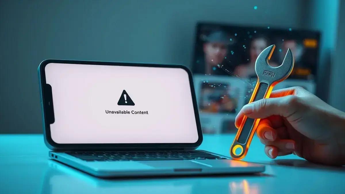 Como resolver o erro de Conteúdo Indisponível na internet