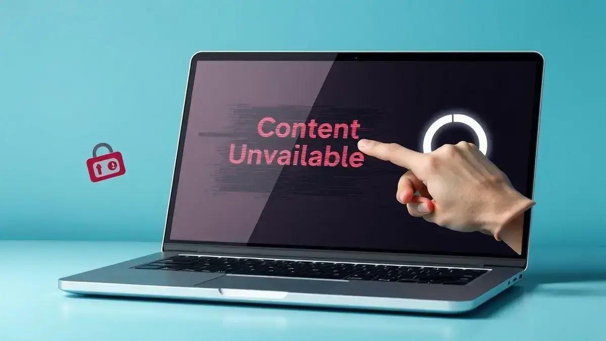 Como resolver o erro de Conteúdo Indisponível ao acessar sites