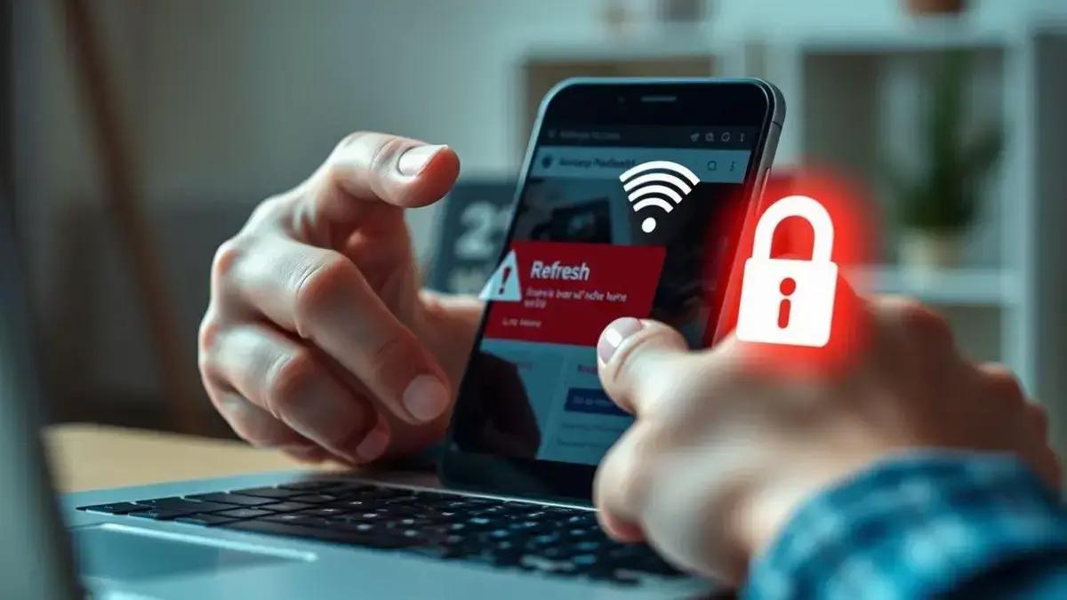 Como lidar com o erro de conteúdo indisponível na internet