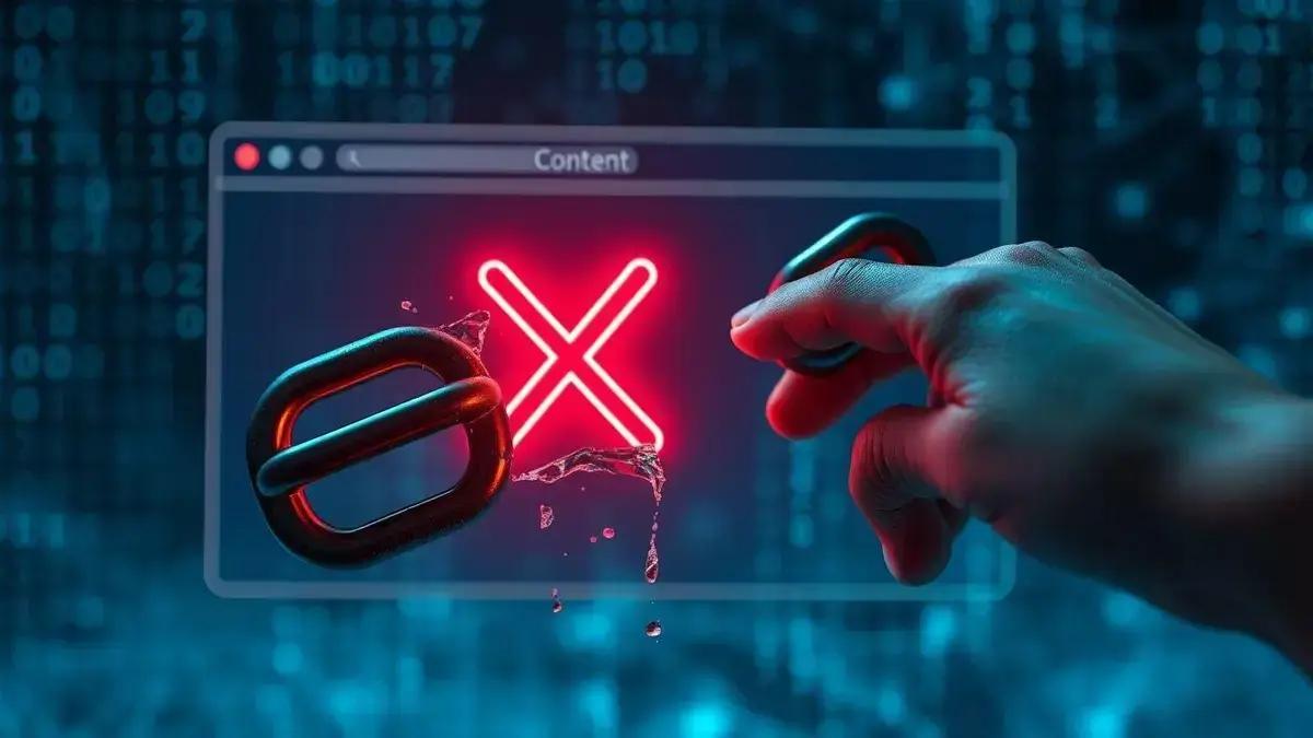 Como resolver o erro de 'Conteúdo Indisponível' na internet