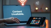 Como lidar com o erro 'Conteúdo Indisponível' na internet