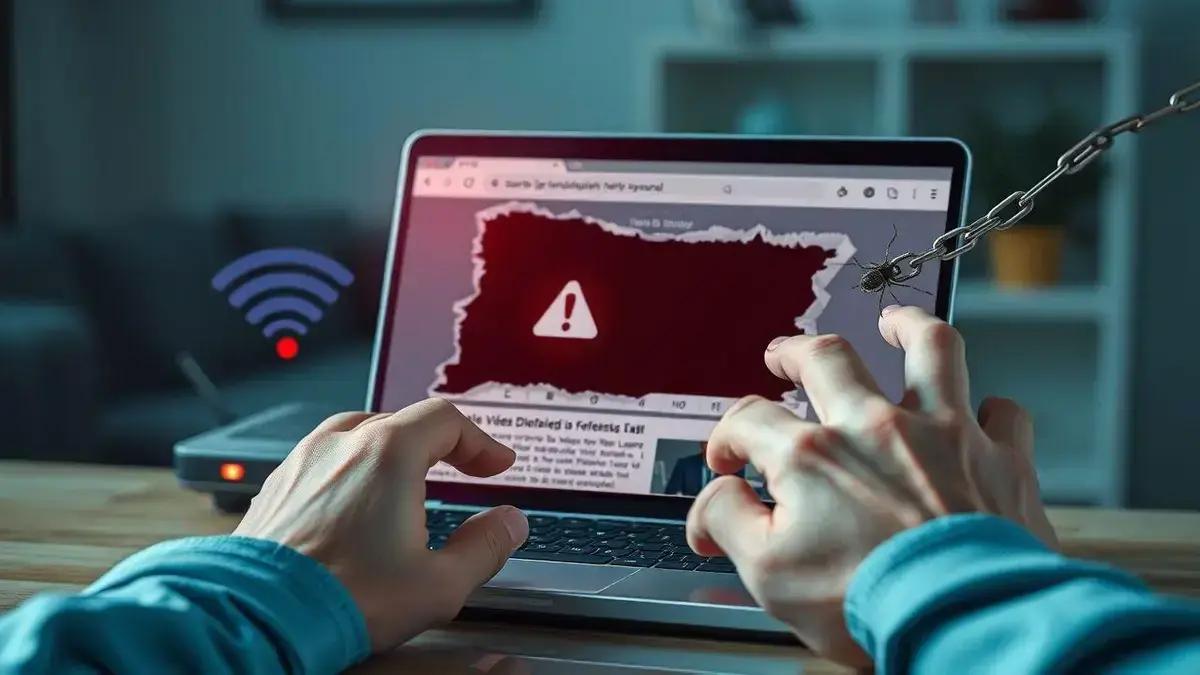 Como resolver o erro de "Conteúdo Indisponível" na internet