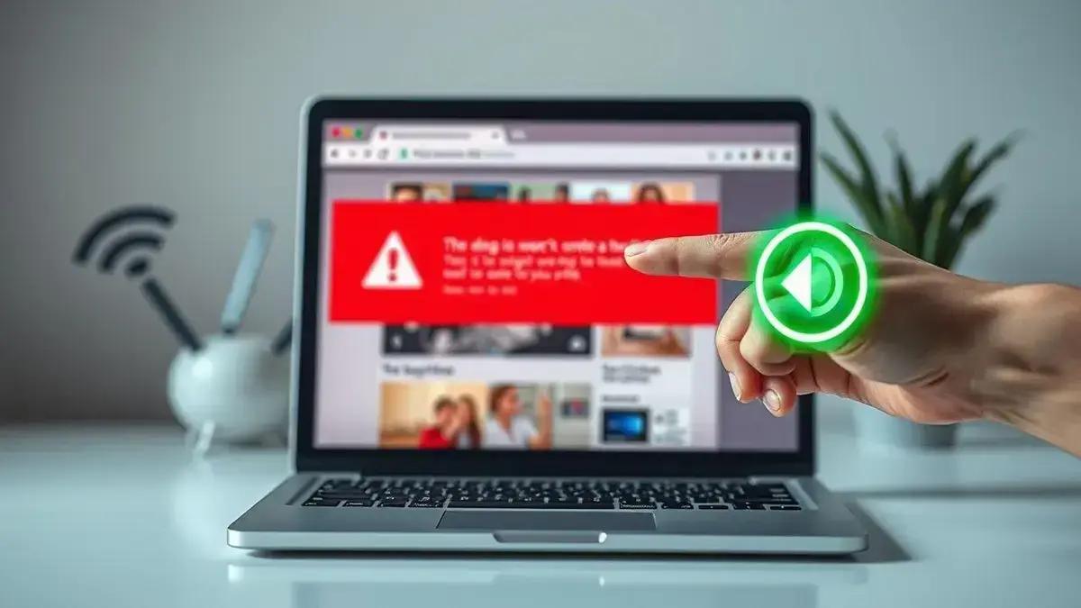 Como resolver o erro de 'Conteúdo Indisponível' ao navegar na internet