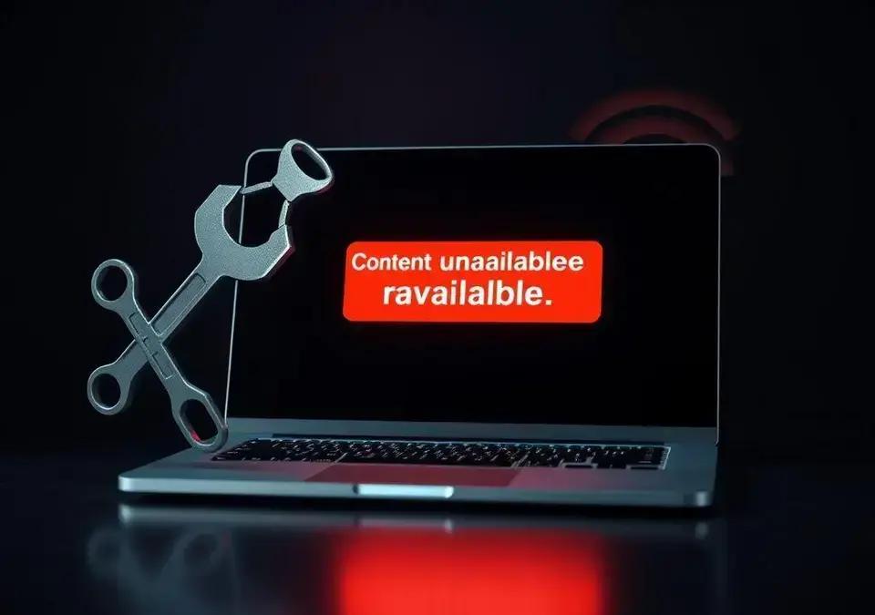 Como Resolver o Erro de 'Conteúdo Indisponível' na Internet