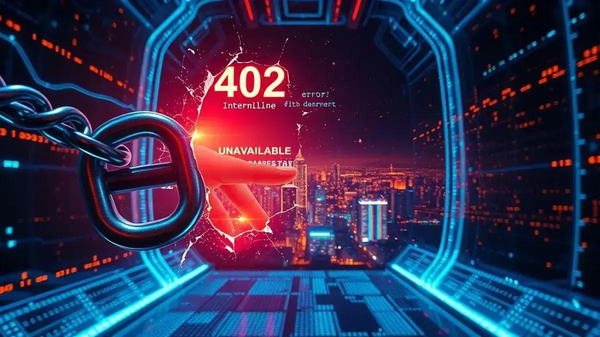 Como resolver erro de Conteúdo Indisponível na internet