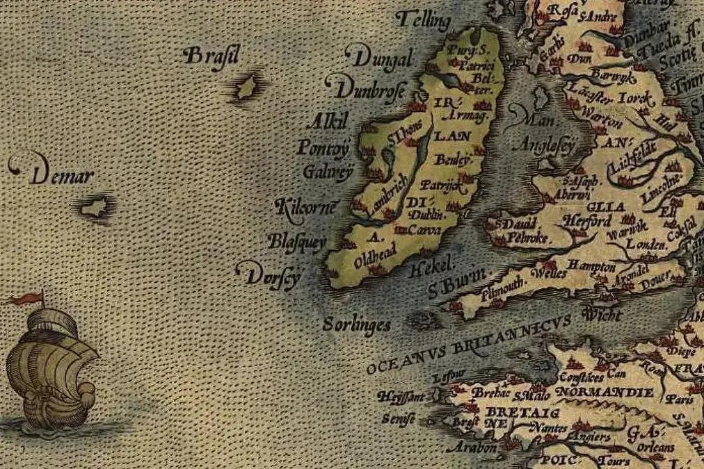 Irlanda e a Lenda da Ilha Brasil: Mito ou Realidade?