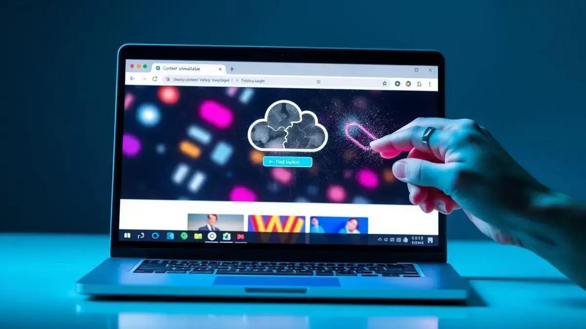 Como resolver o problema de conteúdo indisponível na internet