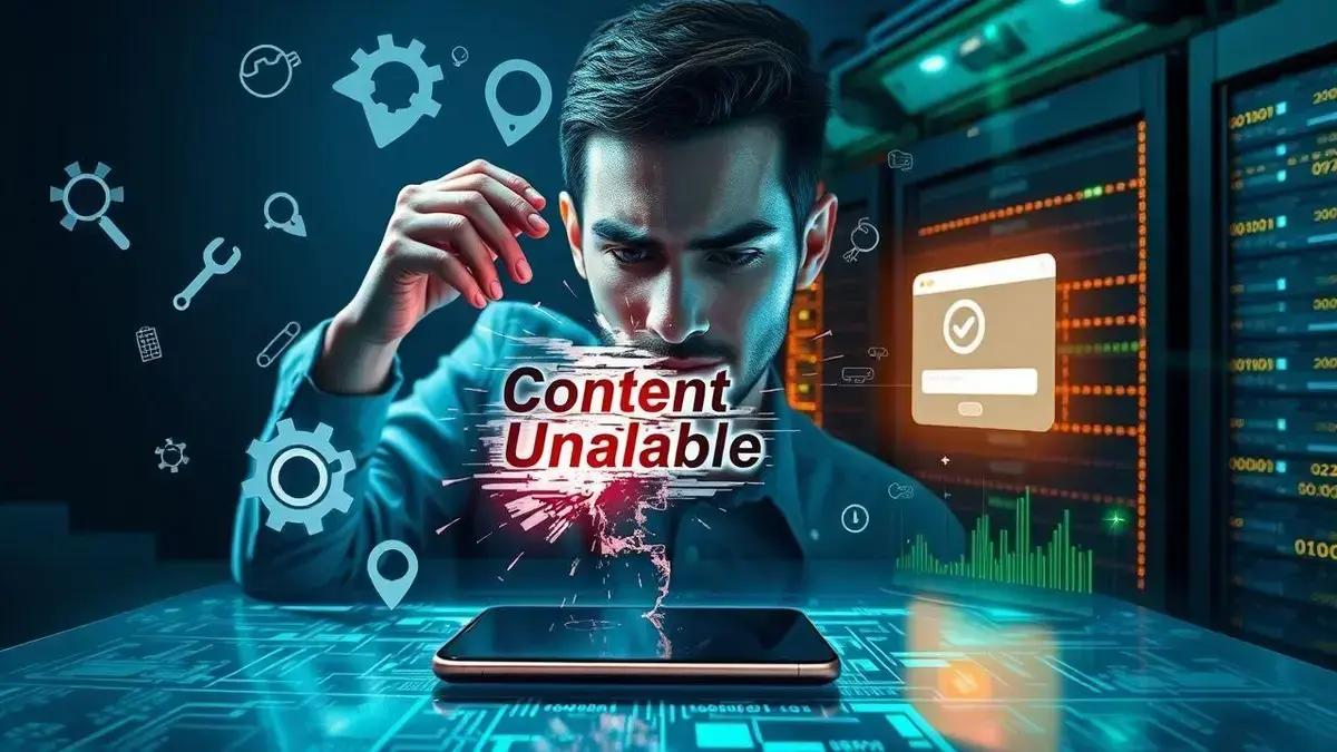 Como Resolver o Erro de 'Conteúdo Indisponível'