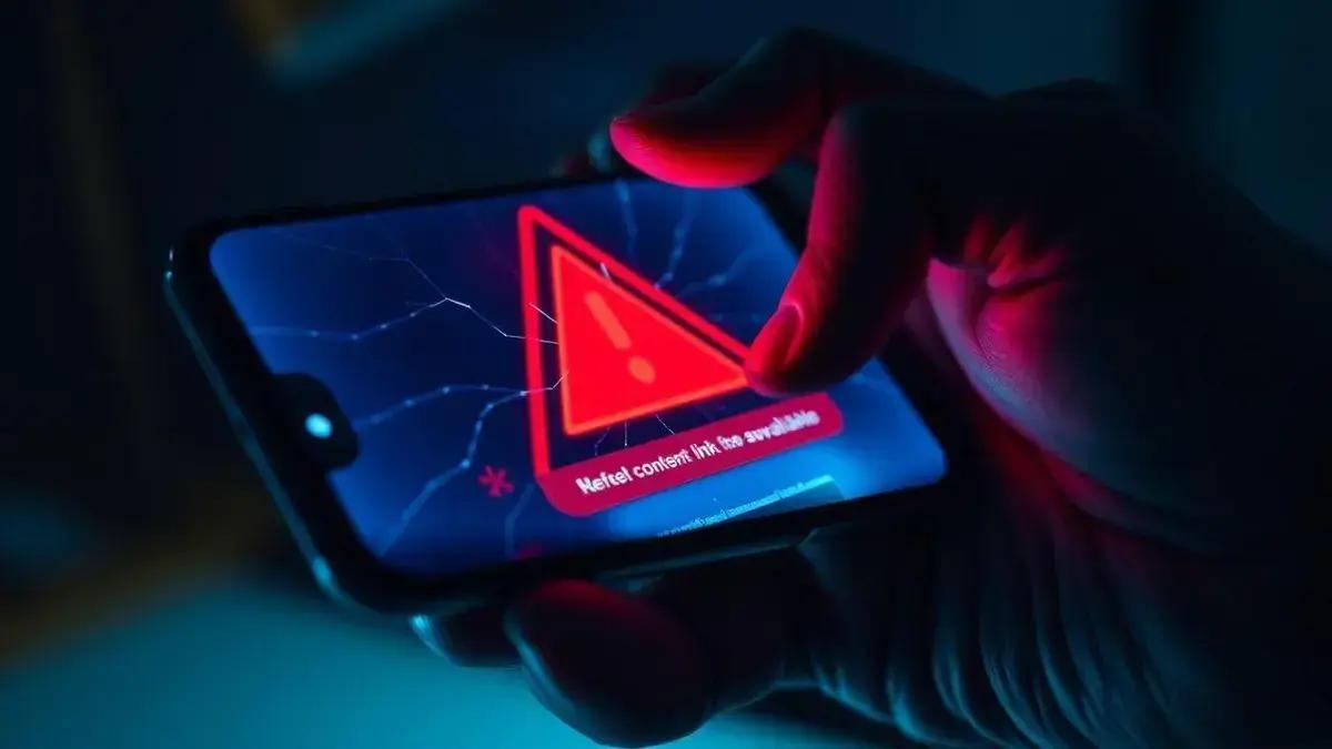 Por que aparece a mensagem de 'Conteúdo Indisponível' na internet?