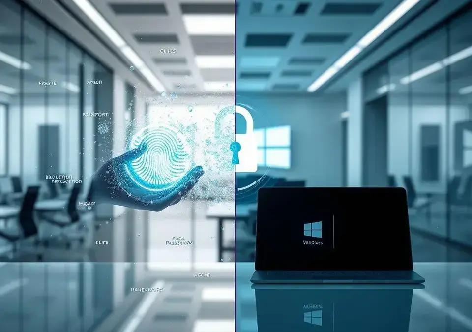 Microsoft elimina senhas em novas contas para maior segurança