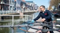 Eclusa na Holanda Inova com Campainha para Peixes