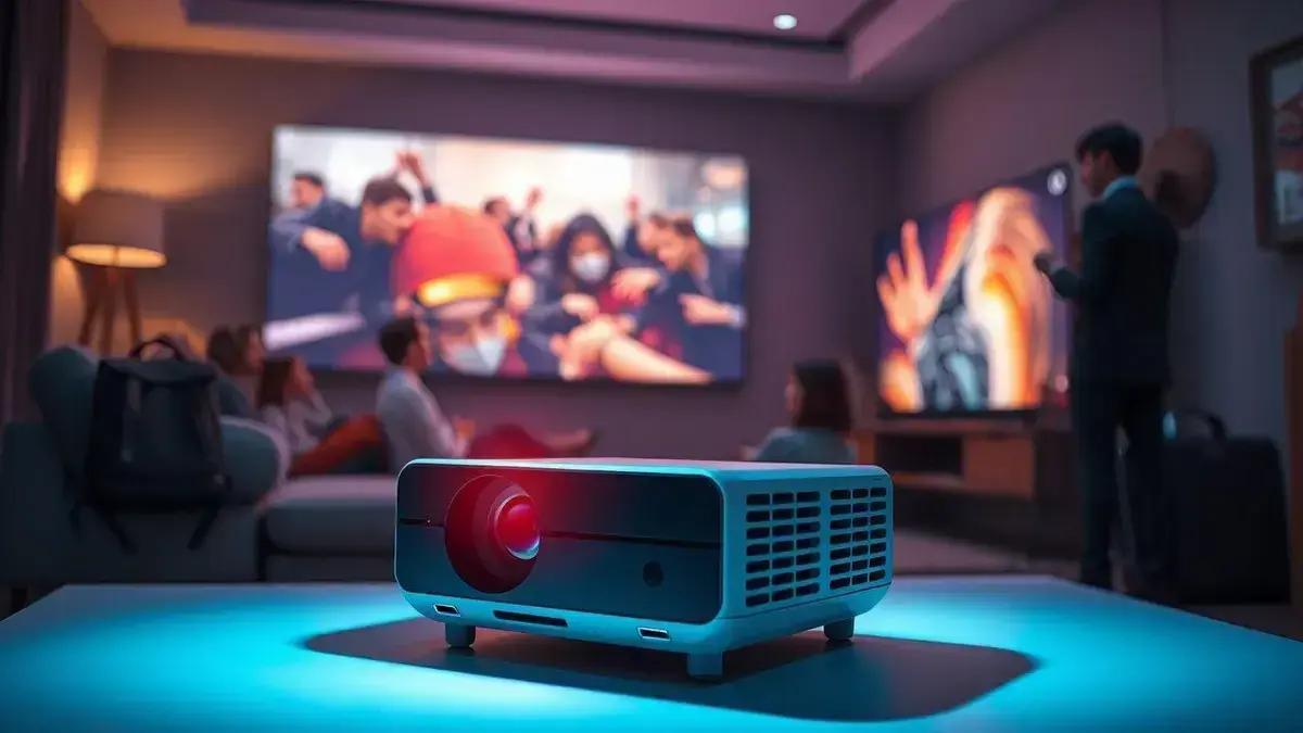 Projetores Portáteis: Praticidade e Acessibilidade em Alta