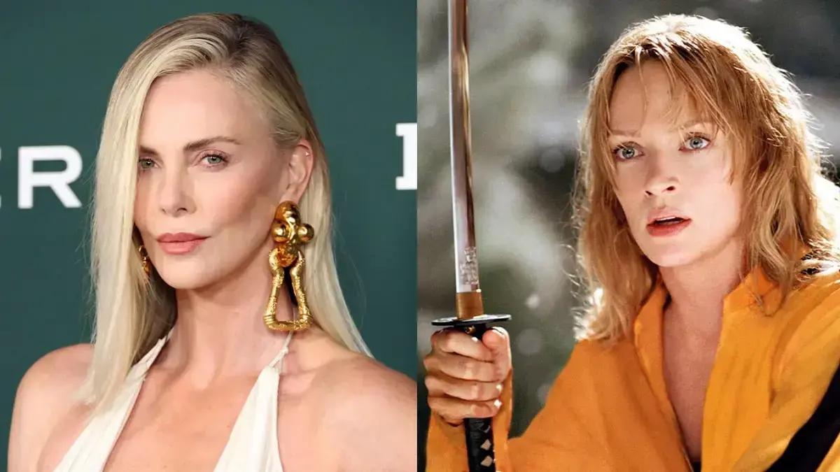 Charlize Theron defende que Uma Thurman merecia Oscar por 'Kill Bill'