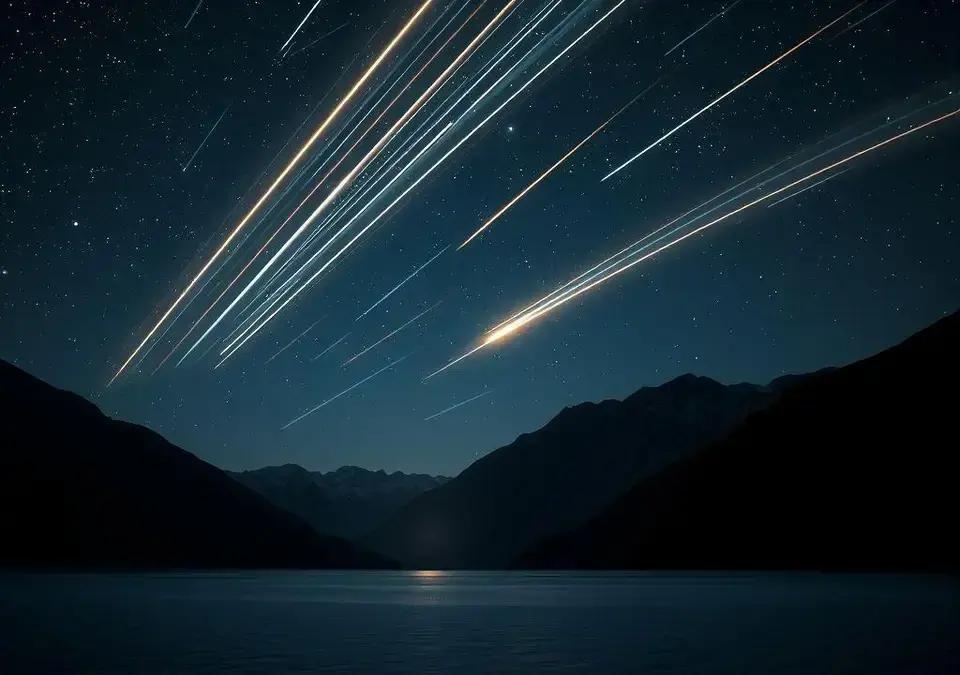 O céu de maio trará uma chuva de meteoros de Halley